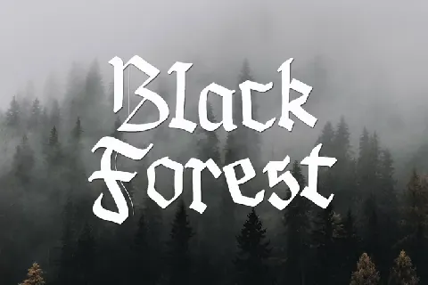 Black Lonthe - Personal Use font
