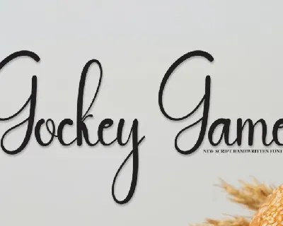 Gockey Game font