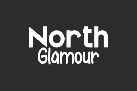 North Glamour font