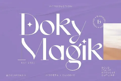 Doky font