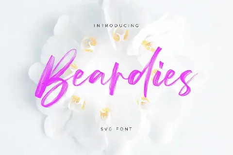 Beardies font