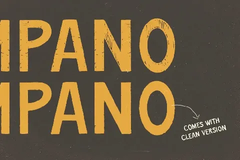 Pompano font