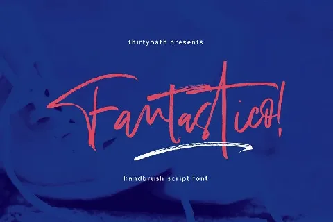 Fantastico Handbrush font