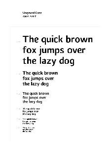 Core Typeface font