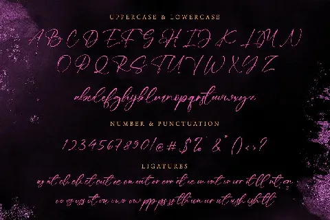 Black Ming font