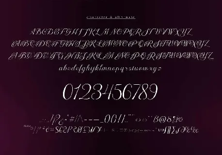 Altheria font