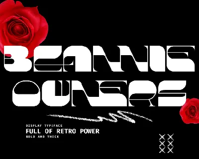 Beannie Owners Demo font