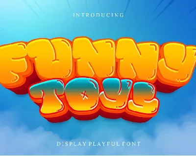 Funny Toys - Personal Use font