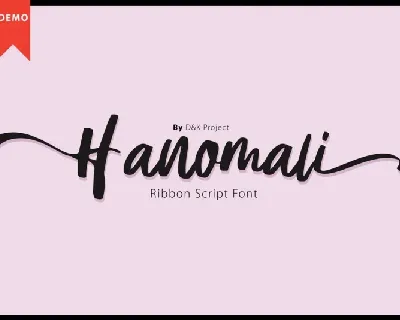 Hanomali font