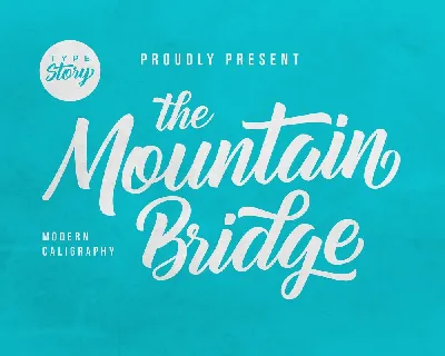 Mountain Bridge font