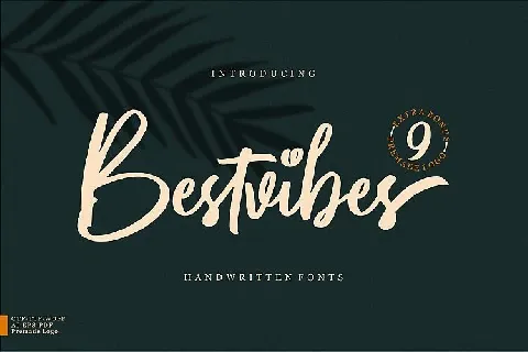 Bestvibes Script font