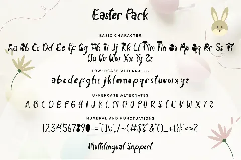 Easter Park font