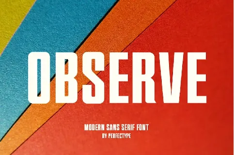 Observe font