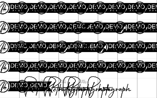 Retro P Demo font