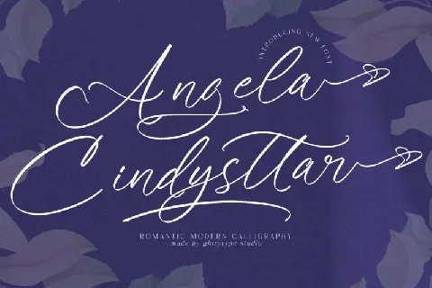 Angela Cindysttar font