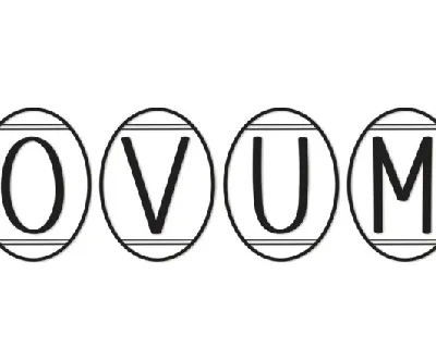 Ovum Display font