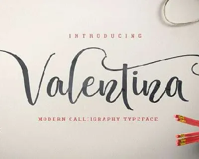 Valentina font