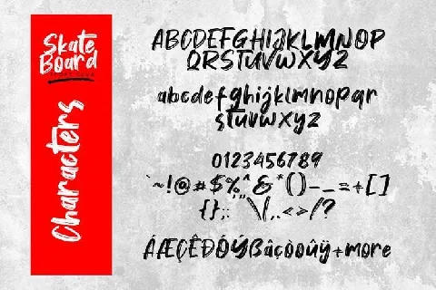 Vontens Handwriting Brush font