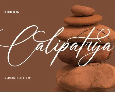 Calipatrya font