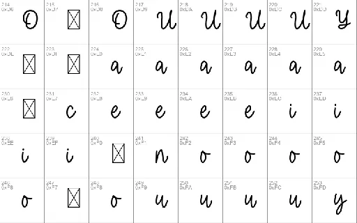 Halmera font