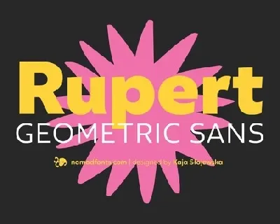 Rupert font