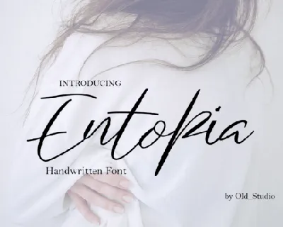 Entopia Script font