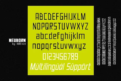 Neuborn Display font