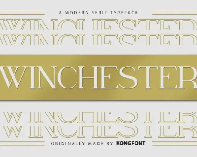 Winchester font