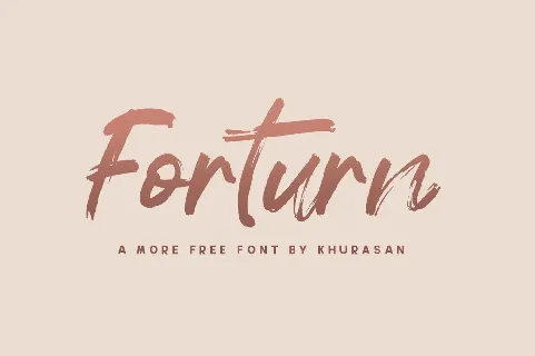 Forturn font