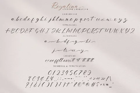 Royalina font