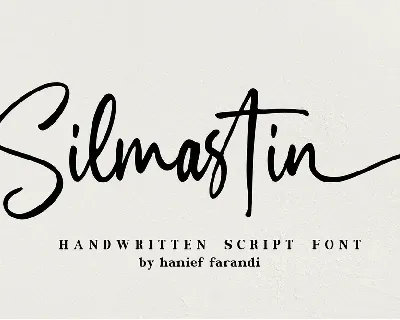 Silmastin font