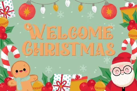 Home Christmas font