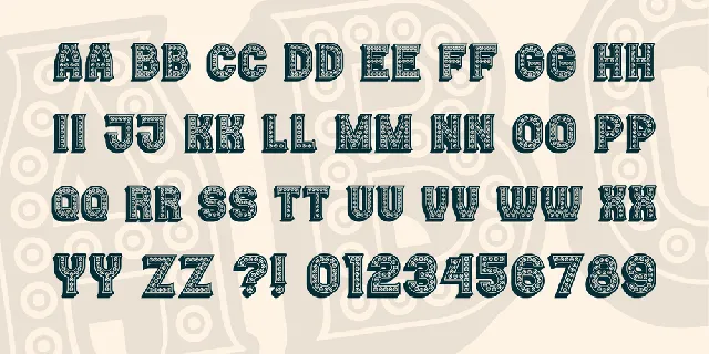 Casino font