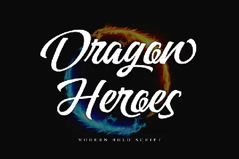 Dragon Heroes font