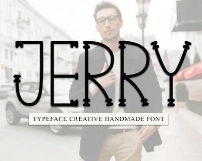 Jerry Display font