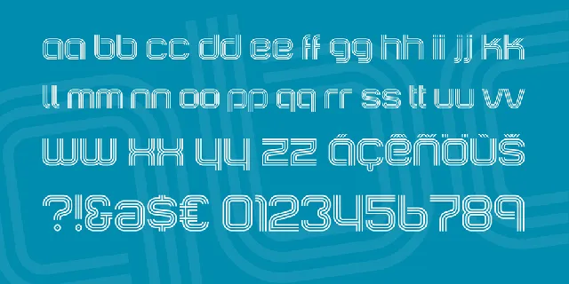 Incopins Clusters Family font