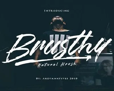 Brusthy Family font