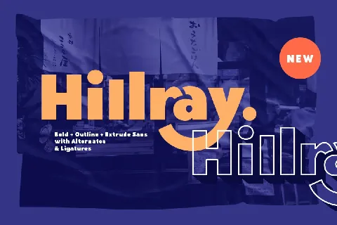 Hillray font