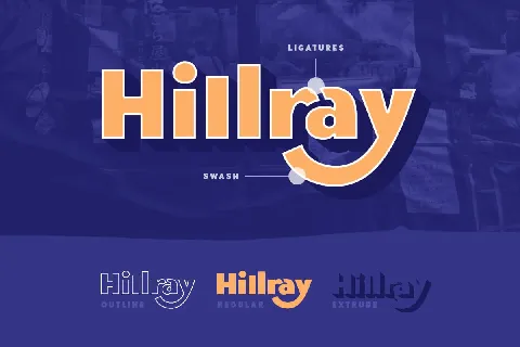 Hillray font