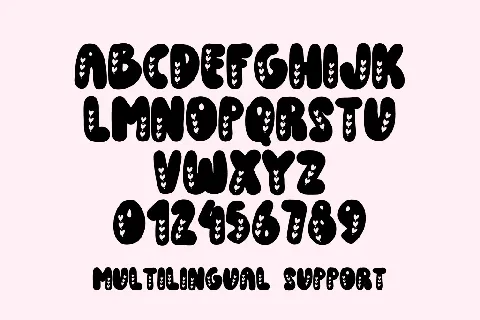 Love valentine font