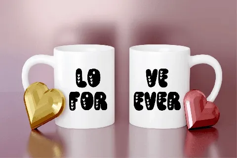 Love valentine font