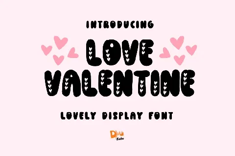 Love valentine font