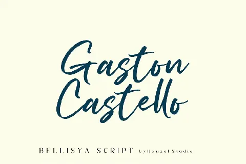 Bellisya font