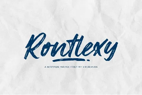 Rontlexy font