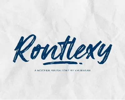 Rontlexy font