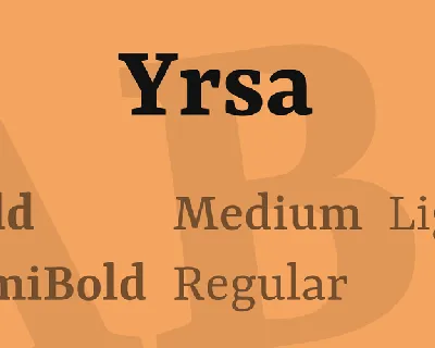 Yrsa font