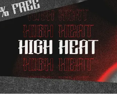 High Heat font