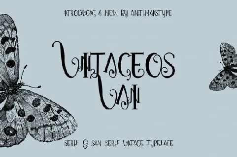 Font – VINTAGEOS VAIN