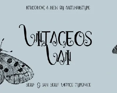 Font – VINTAGEOS VAIN