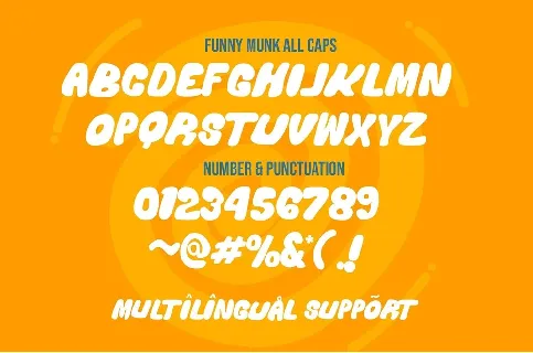 Funny Munk font